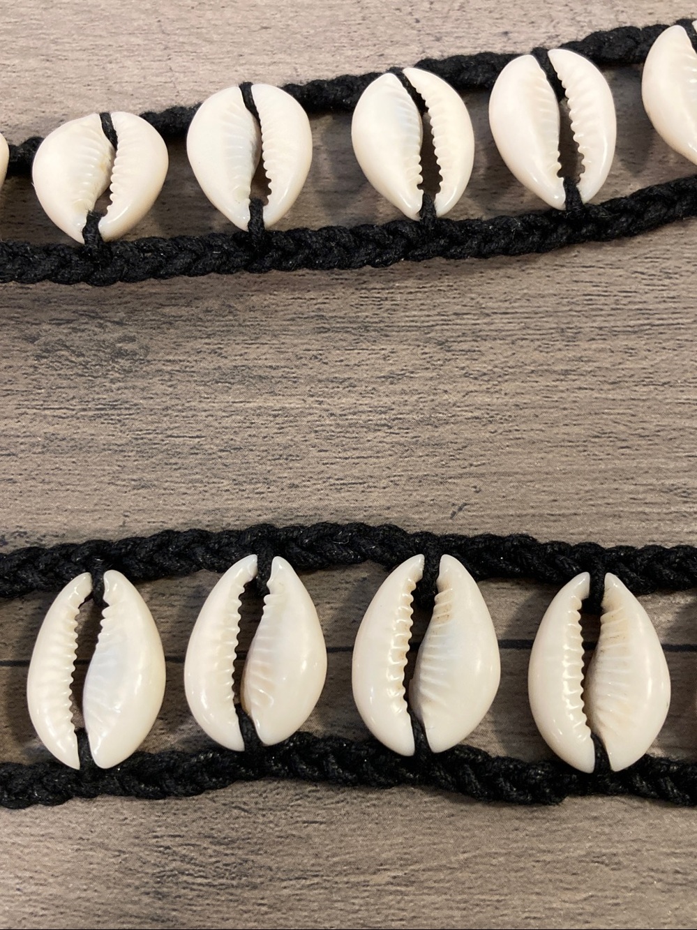 Cowrie Shell Braided Tie Belt Boho Beach Style - Picture 3 of 15